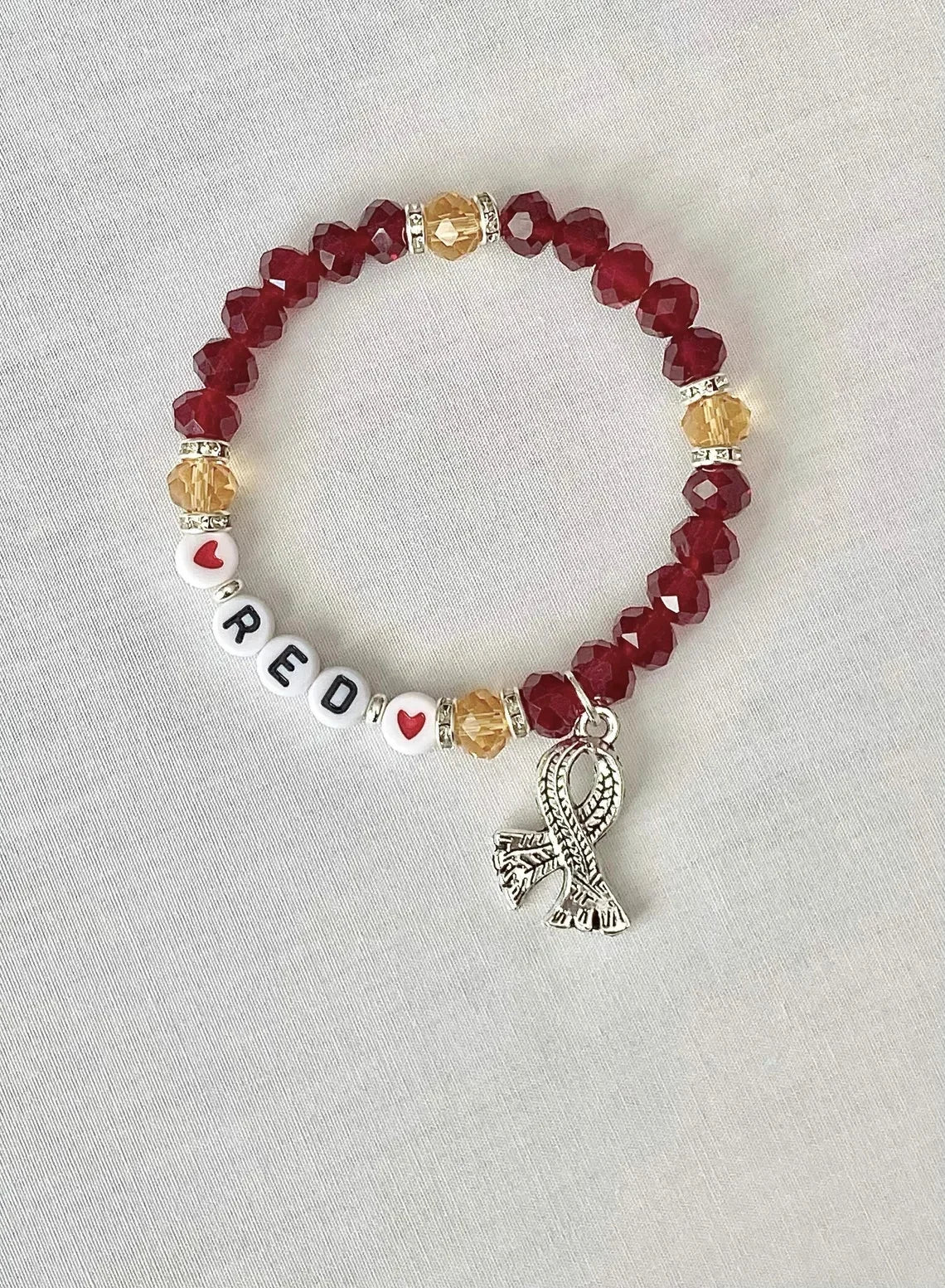 Red Friendship Bracelet Red All Too Well Taylor Inspired